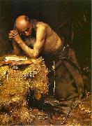 Teodor Axentowicz The Anchorite USA oil painting artist